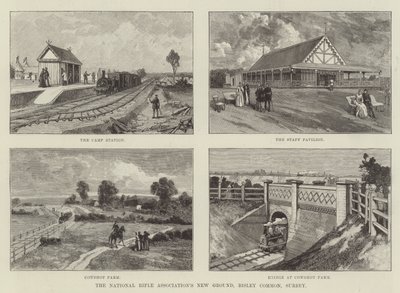 Le nouveau terrain de la National Rifle Association, Bisley Common, Surrey - English School